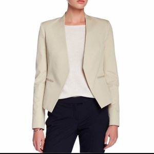 Theory Lani Khaki Open Blazer